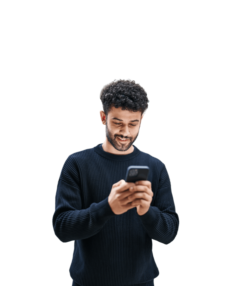 Client contacting Consumer Attorneys from their phone